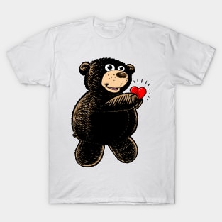 Bear with Heart T-Shirt